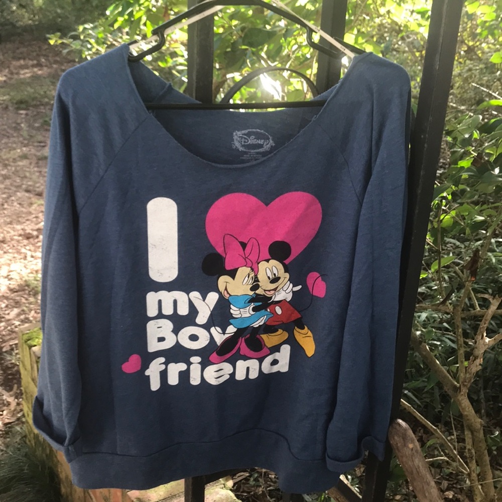 Minnie and Mickey sweater